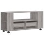 Sonoma gray engineered wood TV cabinet 102x34.5x43 cm by vidaXL, TV Furniture - Ref: Foro24-833748, Price: 76,68 €, Discount: %