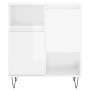 Glossy white plywood sideboard 60x35x70 cm by vidaXL, Sideboards - Ref: Foro24-831190, Price: 61,92 €, Discount: %