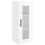 Bright white wall cabinet 34.5x34x90 cm by vidaXL, Sideboards - Ref: Foro24-828934, Price: 44,19 €, Discount: %