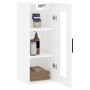 Bright white wall cabinet 34.5x34x90 cm by vidaXL, Sideboards - Ref: Foro24-828934, Price: 44,19 €, Discount: %