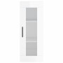 Bright white wall cabinet 34.5x34x90 cm by vidaXL, Sideboards - Ref: Foro24-828934, Price: 44,19 €, Discount: %