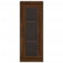 Armario de pared marrón roble 34,5x34x90 cm de vidaXL, Aparadores - Ref: Foro24-828939, Precio: 41,67 €, Descuento: %