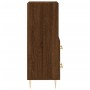 Aparador madera de ingeniería marrón roble 34,5x34x90 cm de vidaXL, Aparadores - Ref: Foro24-828659, Precio: 62,62 €, Descuen...