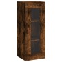 Smoked oak wall cabinet 34.5x34x90 cm by vidaXL, Sideboards - Ref: Foro24-828889, Price: 35,44 €, Discount: %