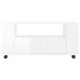 TV stand made of glossy white engineered wood, 102x34.5x43 cm by vidaXL, TV Furniture - Ref: Foro24-833744, Price: 70,06 €, D...