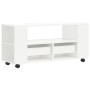 TV stand made of glossy white engineered wood, 102x34.5x43 cm by vidaXL, TV Furniture - Ref: Foro24-833744, Price: 70,06 €, D...