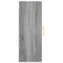 Armario de pared gris Sonoma 34,5x34x90 cm de vidaXL, Aparadores - Ref: Foro24-828906, Precio: 49,73 €, Descuento: %