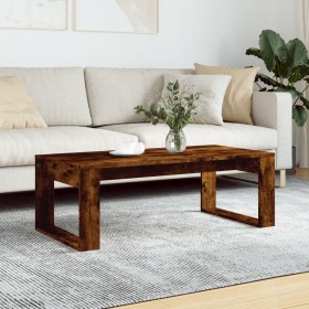 Couchtisch aus geräuchertem Eichenholzwerkstoff, 102 x 50 x 35 cm von vidaXL, Couchtisch - Ref: Foro24-823363, Preis: 44,44 €...