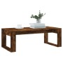 Smoked oak engineered wood coffee table 102x50x35 cm by vidaXL, Coffee table - Ref: Foro24-823363, Price: 44,99 €, Discount: %