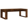 Smoked oak engineered wood coffee table 102x50x35 cm by vidaXL, Coffee table - Ref: Foro24-823363, Price: 44,99 €, Discount: %