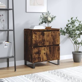 Smoked oak plywood sideboard 60x35x70 cm by vidaXL, Sideboards - Ref: Foro24-831225, Price: 85,99 €, Discount: %