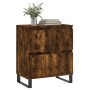 Aparador madera contrachapada color roble ahumado 60x35x70 cm de vidaXL, Aparadores - Ref: Foro24-831225, Precio: 85,63 €, De...