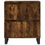 Aparador madera contrachapada color roble ahumado 60x35x70 cm de vidaXL, Aparadores - Ref: Foro24-831225, Precio: 85,63 €, De...