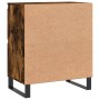 Aparador madera contrachapada color roble ahumado 60x35x70 cm de vidaXL, Aparadores - Ref: Foro24-831225, Precio: 85,63 €, De...