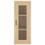 Armario de pared roble Sonoma 34,5x34x90 cm de vidaXL, Aparadores - Ref: Foro24-828927, Precio: 49,05 €, Descuento: %