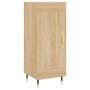 Aparador madera contrachapada color roble Sonoma 34,5x34x90 cm de vidaXL, Aparadores - Ref: Foro24-830423, Precio: 61,90 €, D...