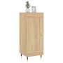 Aparador madera contrachapada color roble Sonoma 34,5x34x90 cm de vidaXL, Aparadores - Ref: Foro24-830423, Precio: 61,90 €, D...