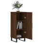 Oak brown engineered wood sideboard 34.5x34x90 cm by vidaXL, Sideboards - Ref: Foro24-828571, Price: 77,99 €, Discount: %