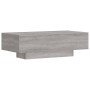 Engineered wood Sonoma gray coffee table 100x49.5x31 cm by vidaXL, Coffee table - Ref: Foro24-833894, Price: 63,31 €, Discoun...