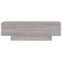 Mesa de centro madera de ingeniería gris Sonoma 100x49,5x31 cm de vidaXL, Mesas de centro - Ref: Foro24-833894, Precio: 60,16...