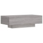 Mesa de centro madera de ingeniería gris Sonoma 100x49,5x31 cm de vidaXL, Mesas de centro - Ref: Foro24-833894, Precio: 60,16...