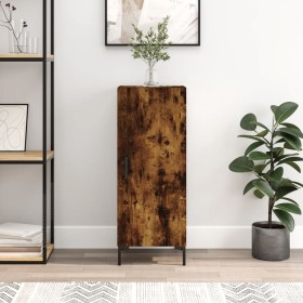 Smoked oak engineered wood sideboard 34.5x34x90 cm by vidaXL, Sideboards - Ref: Foro24-828545, Price: 58,99 €, Discount: %