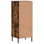 Aparador madera de ingeniería roble ahumado 34,5x34x90 cm de vidaXL, Aparadores - Ref: Foro24-828553, Precio: 61,23 €, Descue...