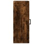 Armario de pared roble ahumado 34,5x34x90 cm de vidaXL, Aparadores - Ref: Foro24-828913, Precio: 36,42 €, Descuento: %