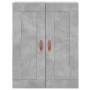 Armario de pared madera ingeniería gris hormigón 69,5x34x90 cm de vidaXL, Aparadores - Ref: Foro24-830360, Precio: 67,83 €, D...