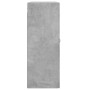 Armario de pared madera ingeniería gris hormigón 69,5x34x90 cm de vidaXL, Aparadores - Ref: Foro24-830360, Precio: 67,83 €, D...