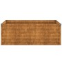 Corten steel planter 100x50x36 cm by vidaXL, Pots and planters - Ref: Foro24-151975, Price: 45,56 €, Discount: %