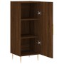 Oak brown engineered wood sideboard 34.5x34x90 cm by vidaXL, Sideboards - Ref: Foro24-828531, Price: 49,79 €, Discount: %