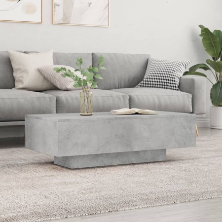 Concrete gray engineered wood coffee table 100x49.5x31cm by vidaXL, Coffee table - Ref: Foro24-833891, Price: 54,99 €, Discou...