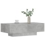 Concrete gray engineered wood coffee table 100x49.5x31cm by vidaXL, Coffee table - Ref: Foro24-833891, Price: 57,68 €, Discou...