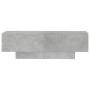 Concrete gray engineered wood coffee table 100x49.5x31cm by vidaXL, Coffee table - Ref: Foro24-833891, Price: 57,68 €, Discou...