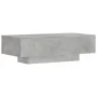Betongrauer Couchtisch aus Holzwerkstoff, 100 x 49,5 x 31 cm von vidaXL, Couchtisch - Ref: Foro24-833891, Preis: 64,30 €, Rab...