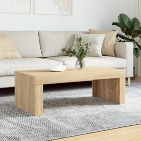 Sonoma oak engineered wood coffee table 102x50x36 cm by vidaXL, Coffee table - Ref: Foro24-823369, Price: 39,31 €, Discount: %