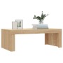 Sonoma oak engineered wood coffee table 102x50x36 cm by vidaXL, Coffee table - Ref: Foro24-823369, Price: 41,37 €, Discount: %