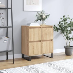 Sonoma oak plywood sideboard 60x35x70 cm by vidaXL, Sideboards - Ref: Foro24-831223, Price: 84,28 €, Discount: %