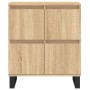 Sonoma oak plywood sideboard 60x35x70 cm by vidaXL, Sideboards - Ref: Foro24-831223, Price: 84,28 €, Discount: %