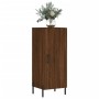 Aparador madera de ingeniería marrón roble 34,5x34x90 cm de vidaXL, Aparadores - Ref: Foro24-828555, Precio: 62,52 €, Descuen...