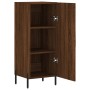 Aparador madera de ingeniería marrón roble 34,5x34x90 cm de vidaXL, Aparadores - Ref: Foro24-828555, Precio: 62,52 €, Descuen...