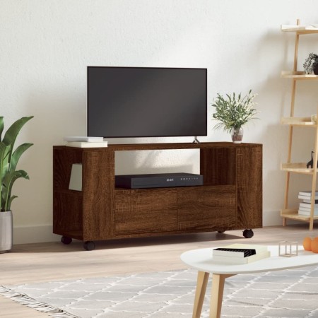 Mueble para TV madera de ingeniería roble marrón 102x34,5x43 cm de vidaXL, Muebles TV - Ref: Foro24-833749, Precio: 69,82 €, ...