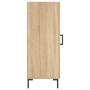 Aparador madera contrachapada color roble Sonoma 34,5x34x90 cm de vidaXL, Aparadores - Ref: Foro24-828543, Precio: 64,60 €, D...