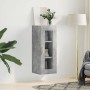 Concrete gray wall cabinet 34.5x34x90 cm by vidaXL, Sideboards - Ref: Foro24-828904, Price: 39,99 €, Discount: %