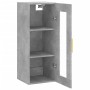 Concrete gray wall cabinet 34.5x34x90 cm by vidaXL, Sideboards - Ref: Foro24-828904, Price: 39,99 €, Discount: %