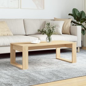 Sonoma oak engineered wood coffee table 102x50x35 cm by vidaXL, Coffee table - Ref: Foro24-823361, Price: 46,46 €, Discount: %