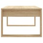 Mesa de centro madera de ingeniería roble Sonoma 102x50x35 cm de vidaXL, Mesas de centro - Ref: Foro24-823361, Precio: 46,09 ...