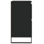 Aparador de madera contrachapada negro 60x35x70 cm de vidaXL, Aparadores - Ref: Foro24-831221, Precio: 75,84 €, Descuento: %