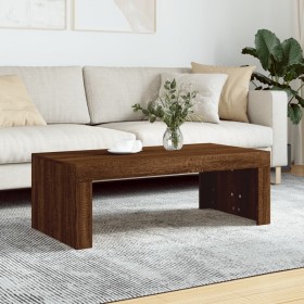 Engineered wood coffee table in brown oak 102x50x36 cm by vidaXL, Coffee table - Ref: Foro24-823373, Price: 37,09 €, Discount: %